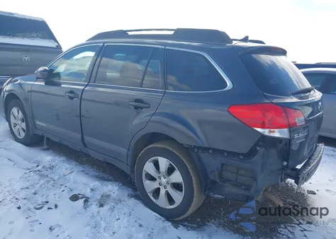 2011 Subaru Outback 2.5I Premium z USA, uszkodzony, nr VIN 4S4BRBHC6B3341182